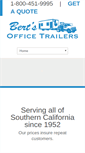 Mobile Screenshot of bertsofficetrailers.com